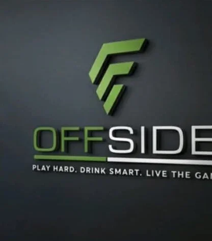 Логото на OFFSIDE на стена